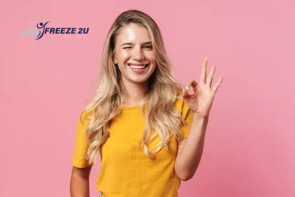 Picture of happy woman after HIFU vaginal tightening Cheshire