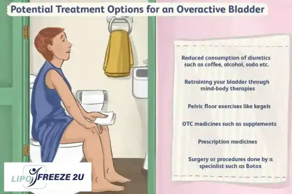 image of woman on toilet because of an overactive bladder Cheshire