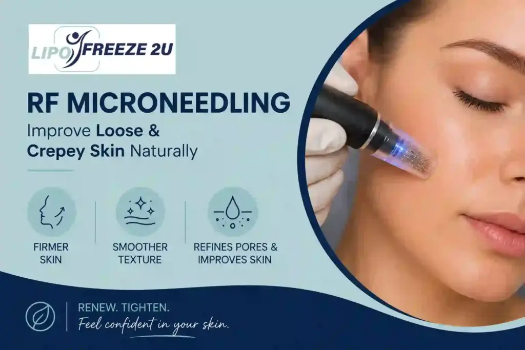 Can RF Microneedling Help Improve Loose and Crepey Skin Cheshire?